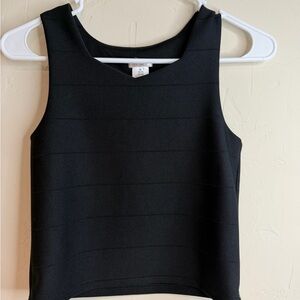 Dressy Black Tank Top